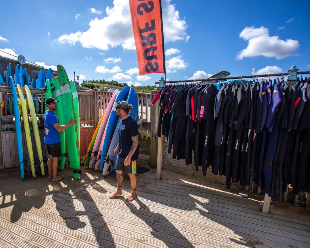 Beginner Board & Wetsuit (Tolcarne)
